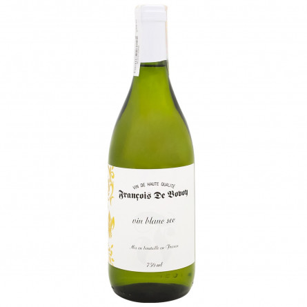Вино Francois de Bovoy белое сухое 11% 0,75л