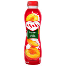 Йогурт Чудо персик-абрикос 2,5% 540г mini slide 1