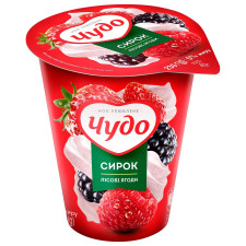 Сирок збитий Чудо лісові ягоди 5% 230г mini slide 1