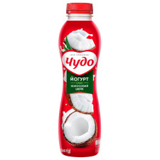 Йогурт Чудо кокосовий шейк 2,8% 540г mini slide 1