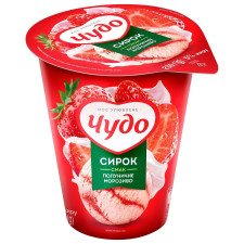 Сирок збитий Чудо полуничне морозиво 5% 230г mini slide 1