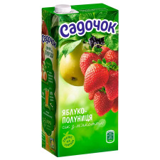 Сік Садочок яблучно-полуничний 1,93л mini slide 1
