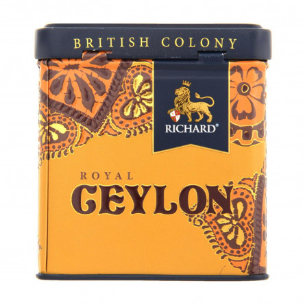 Чай черный Richard Royal Ceylon ж/б 50г