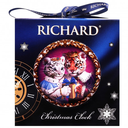 Чай чорний Richard Christmas Clock цейлонський байховий 20г