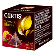 Чай Curtis Summer Berries пірамідка 1,7г mini slide 1