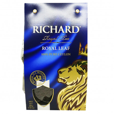 Чай черный Richard Royal Leaf крупнолистовой 200г slide 1