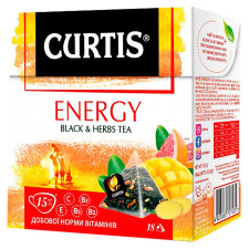 Чай Curtis Energy чорний 18шт х 1,8г mini slide 1