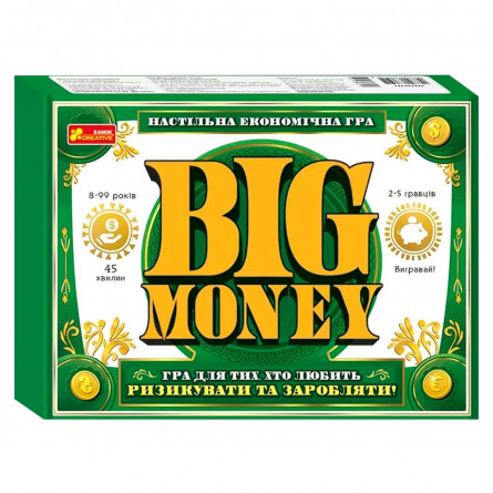 Гра настільна Ranok Creative Big Money економічна slide 1