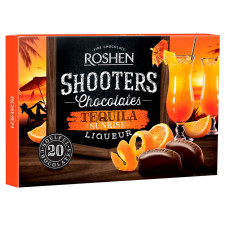 Цукерки шоколадні Roshen Shooters Текіла Санрайз 150г mini slide 1