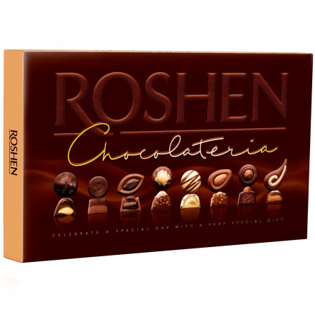 Цукерки Roshen Chocolateria 256г slide 1