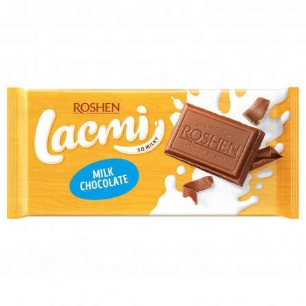 Шоколад молочний Roshen 90г slide 1