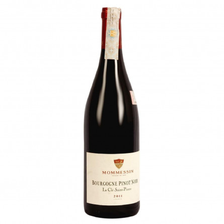 Вино Mommessin Pinot Noir La Cle Saint-Pierre Bourgogne червоне сухе 12,5% 0,75л slide 1