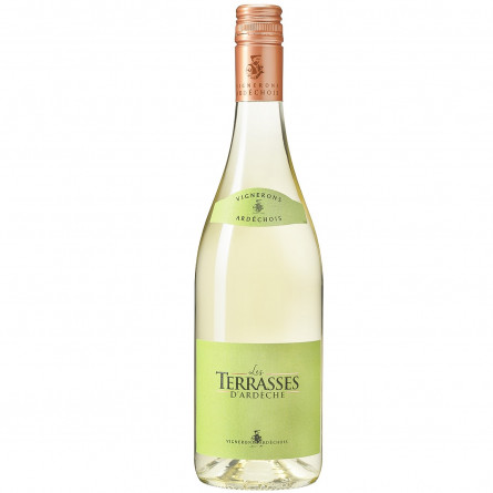 Вино Uvica Les Terrasses d'Ardeche Grenache-Sauvignon біле сухе 12.5% 0,75л slide 1