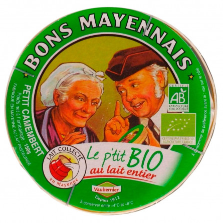 Сир Bons Mayennais Камамбер 54% 150г