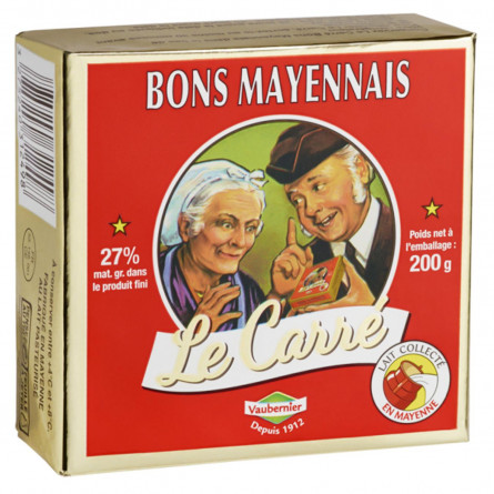 Сир Bons Mayennais Cарре 48% 200г