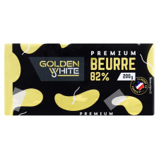 Масло Golden White Premium вершкове 82% 200г mini slide 1