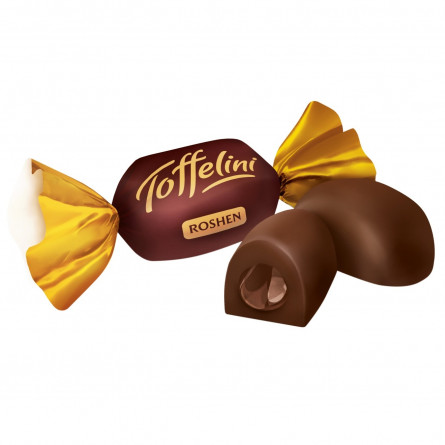 Цукерки Roshen Toffelini з шоколадною начинкою slide 1