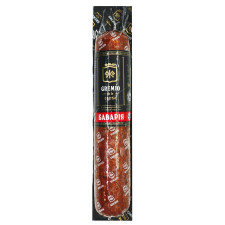 Ковбаса Gremio de la carne Баварія напівкопчена в/г 400г mini slide 1