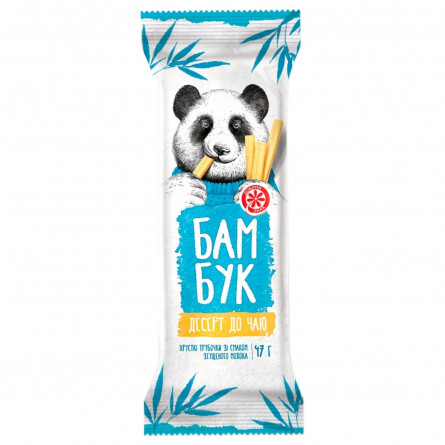 Трубочки АВК Бамбук со вкусом сгущенного молока 47г