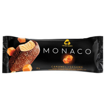 Морозиво Три Ведмеді Monaco Карамель-сезам глазуроване на паличці 80г mini slide 1