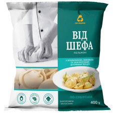 Пельмені Три Ведмеді Від шефа По-сибірськи з яловичиною свининою та духмяним перцем 400г mini slide 1