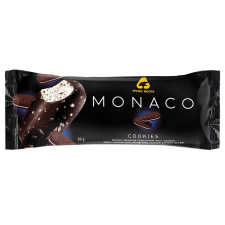 Морозиво Три Ведмеді Мonaco Cookies Печиво-шоколад глазуроване на паличці 80г mini slide 1