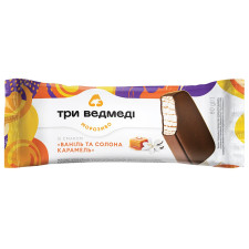 Морозиво Три Ведмеді Ваніль та солона карамель 80г mini slide 1