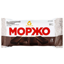 Набір морозива Три Ведмеді Моржо шоколадний пломбір 4шт 320г mini slide 1
