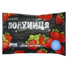 Полуниця Novus швидкозаморожена 400г mini slide 1