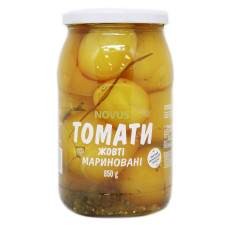 Томати Novus жовті мариновані 850г mini slide 1