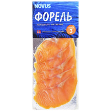 Форель Novus холодного копчення нарізана 90г mini slide 1