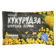 Кукурудза цукрова-зерна Novus заморожена 400г mini slide 1