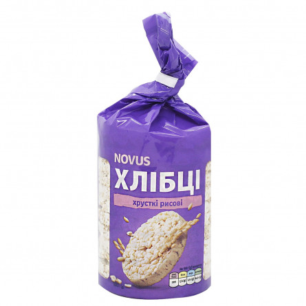 Хлібці рисові Novus 100г