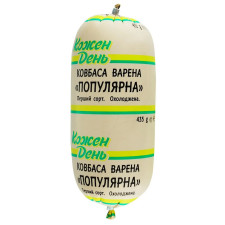 Колбаса Каждый день Популярная вареная первый сорт 435г mini slide 1