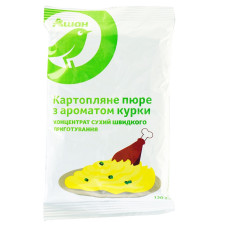 Картопляне пюре Ашан зі смаком курки 120г mini slide 1