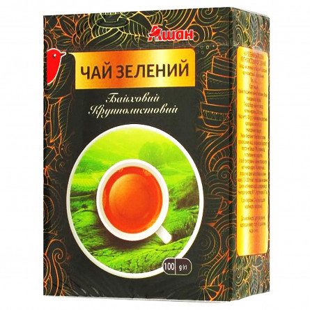 Чай зеленый Ашан 100г