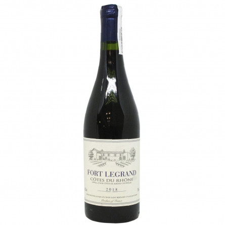 Вино Chais Saint Bernard Fort Legrand Cotes du Rhone червоне сухе 13% 0,75л