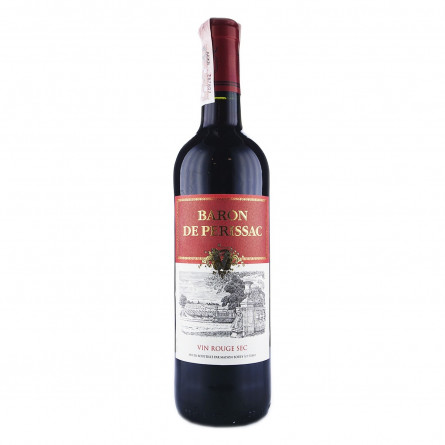 Вино Baron de Perissac Rouge Sec красное сухое 12% 0,75л