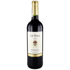 Вино Val Royal Bordeaux червоне сухе 13% 0,75л mini slide 1