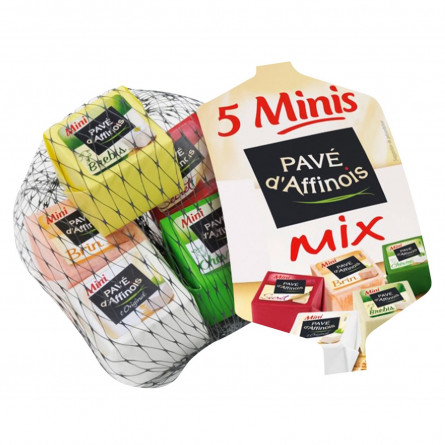 Микс сыров Pave d’Affinois мини ассорти 5 видов 130г slide 1