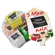 Мікс сирів Pave d’Affinois міні асорті 5 видів 130г mini slide 1
