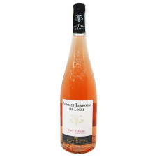 Вино Vins et Terroirs de Loire Rose d'Anjou рожеве напівсухе 11,5% 0,75л mini slide 1