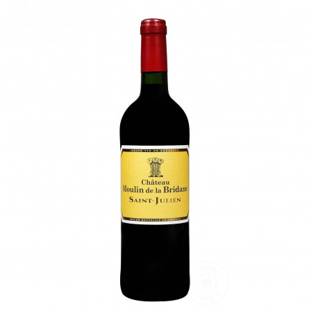 Вино Chateau Mouline de La Bridane Saint-Julien червоне сухе 12,5% 0,75л