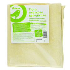 Тісто Ашан листково-дріжджове заморожене 450г mini slide 1