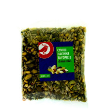 Суміш Ашан Salad Mix насіння та горіхів 200г mini slide 1