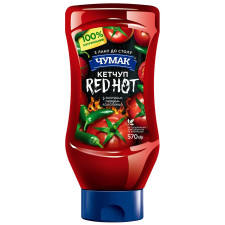 Кетчуп Чумак Red Hot 570г mini slide 1