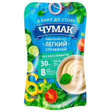Майонезний соус Чумак Легкий справжній 30% 150г mini slide 1