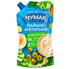 Майонез Чумак Апетитний 50% 550г mini slide 1