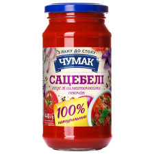 Соус Чумак Сацебелі з овочами 440г mini slide 1