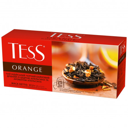 Чай чорний Tess Orange 25шт 1,5г